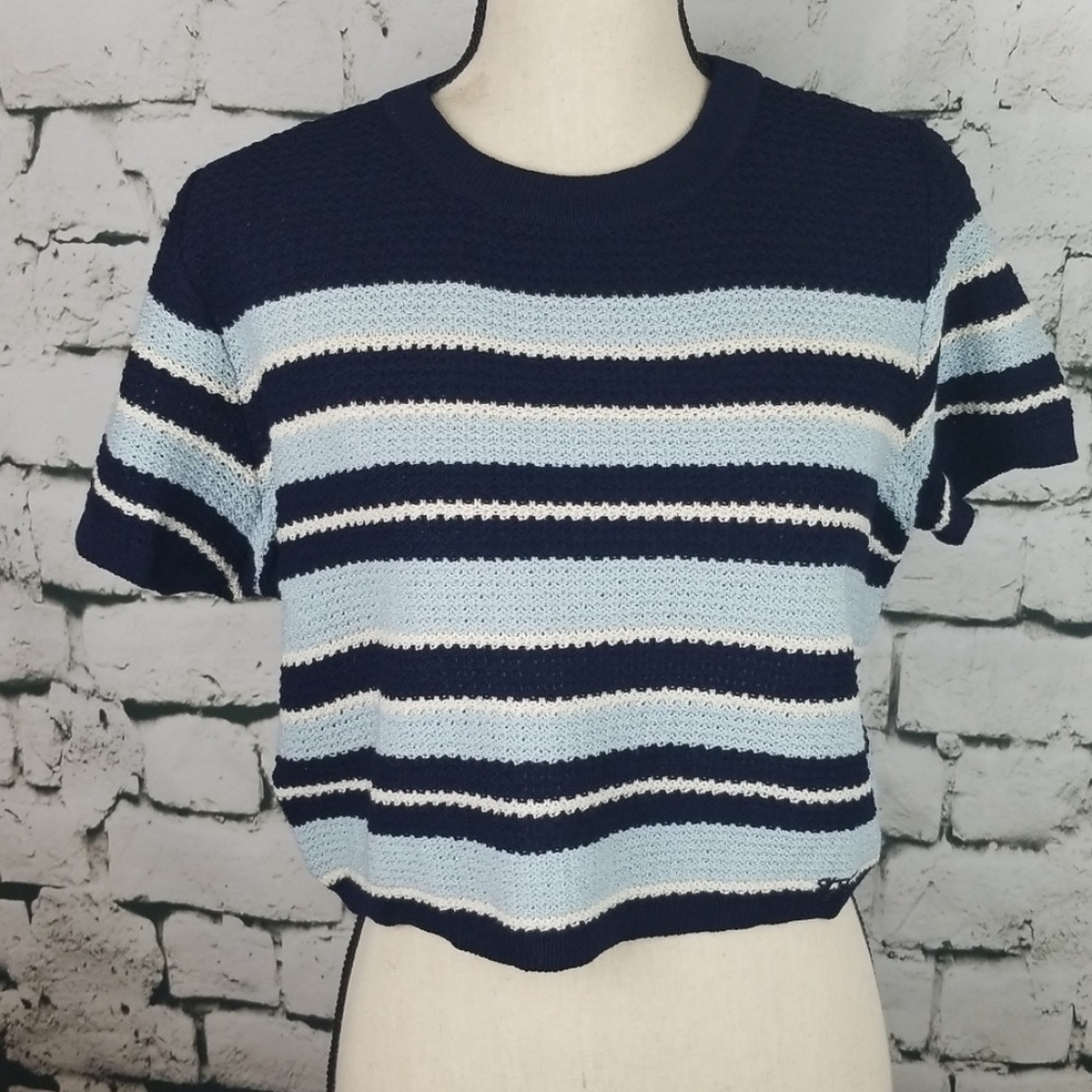 Vintage St. John Sport Knit Crop Top